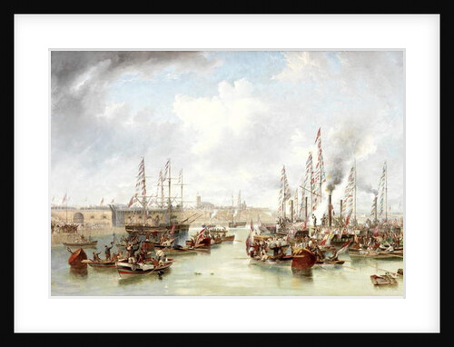 The Opening of Sunderland South Docks, 20 June, 1850 by John Wilson Carmichael