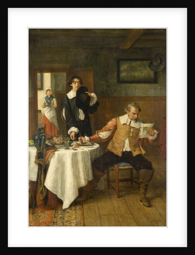 The hungry messenger, 1890 by George Adolphus Storey