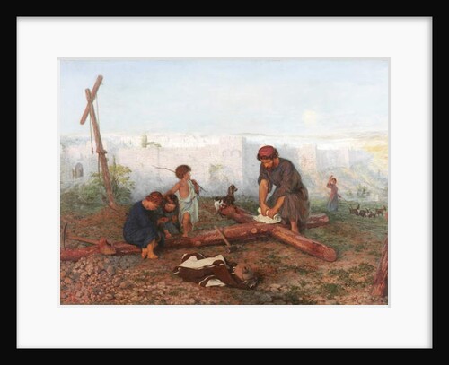 Where They Crucified Him, 1862 by Philip Richard Morris