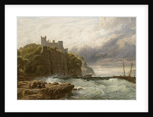 Culzean Castle, Ayrshire, 1877 by John Mogford