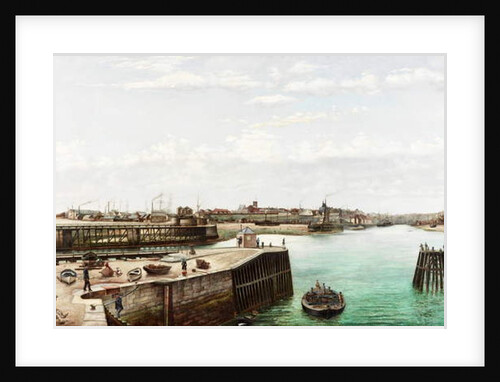 Sunderland Harbour, 1883 by John Smith