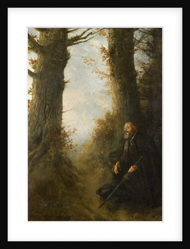 Tired wanderer, 1878 by Alphonse Legros