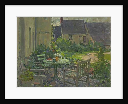 Courtyard Drinks, Champfreau by Susan Ryder