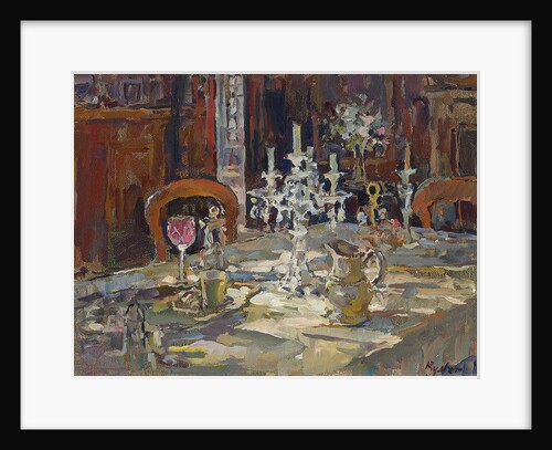 Sunlight and Candleabra by Susan Ryder