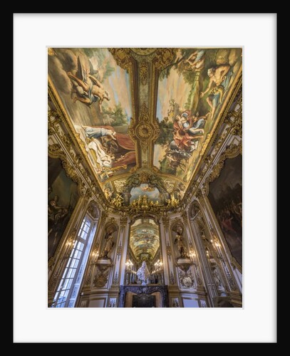 Allegory of Fire and Earth on the vault by Anonymous