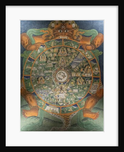 The Wheel of Life. Tibet. End of the 19th century. by School Tibetan