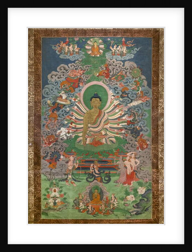 Mara's assaults by School Tibetan