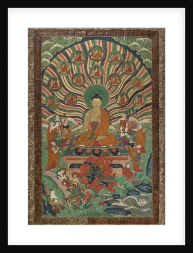 The miracle of Shravasti by School Tibetan