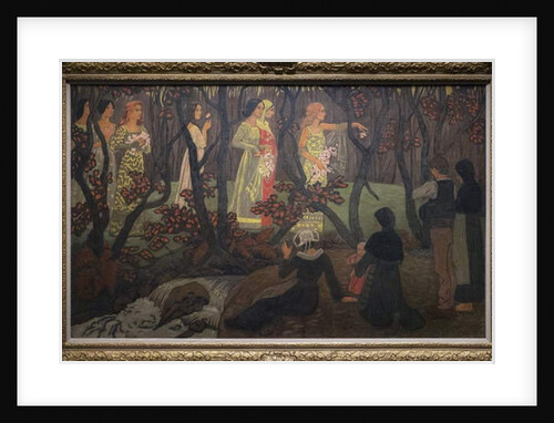 The Vision near the torrent or The Rendez Vous des Fees, ca. 1897 by Paul Serusier