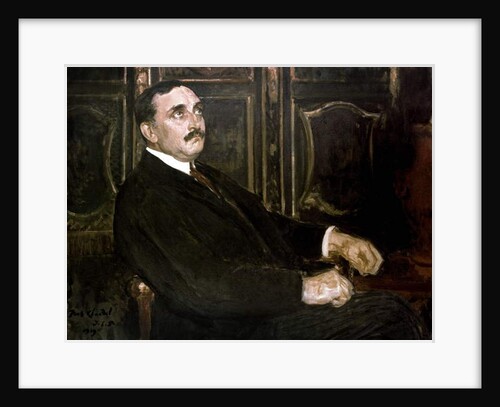 French writer and diplomat Paul Claudel, 1919 by Jacques-Emile Blanche