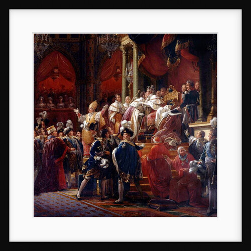 The Coronation of King Charles X, 29th May 1825 in Reims Cathedral, c.1827 by Francois Pascal Simon Baron Gerard