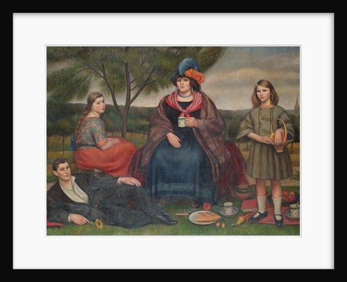 Coster Family on Hampstead Heath, 1924 by Mark Gertler