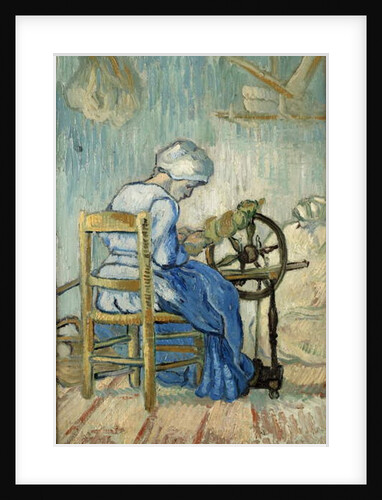 The Spinner 1889 by Vincent van Gogh