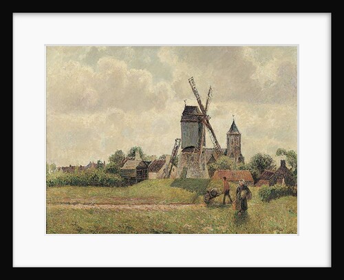 The Vieux-Moulin in Knokke 1894, 1902 by Camille Pissarro