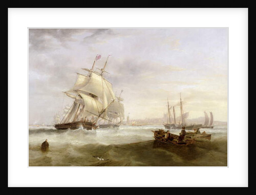Shipping off Hartlepool by John Wilson Carmichael