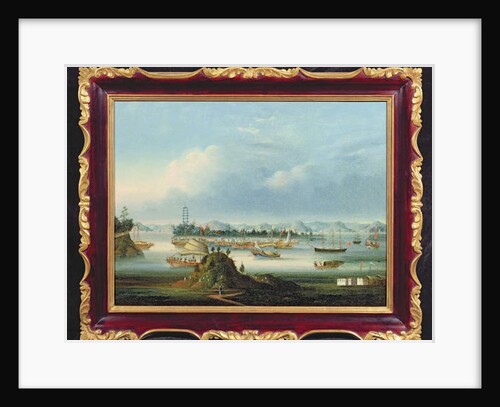 The Anchorage at Whampoa, c.1855 by Qua You