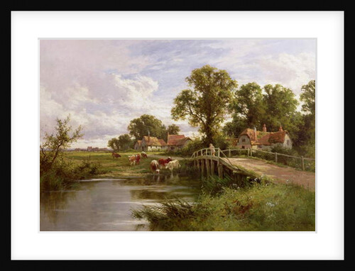 On the Thames near Marlow by Henry Parker