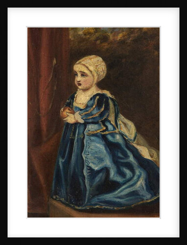 Portrait of a Princess, Daughter of King Charles I by Anthony van Dyck