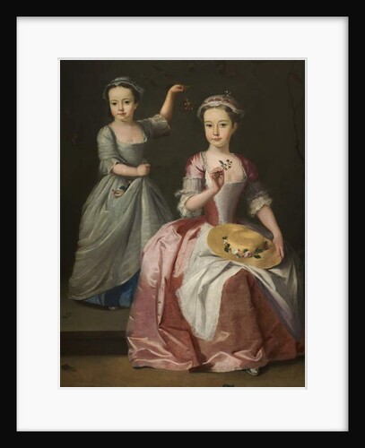 Meriel Legh and Dorothea Byrne, c.1750 by English School