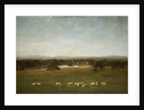 Tabley: The Old Hall from the Park by Anthony Devis