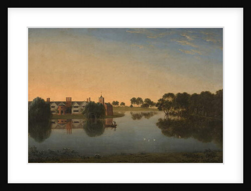 Tabley: The Old Hall across the Mere by Anthony Devis