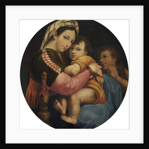 The 'Madonna della Sedia' by Raphael (after)