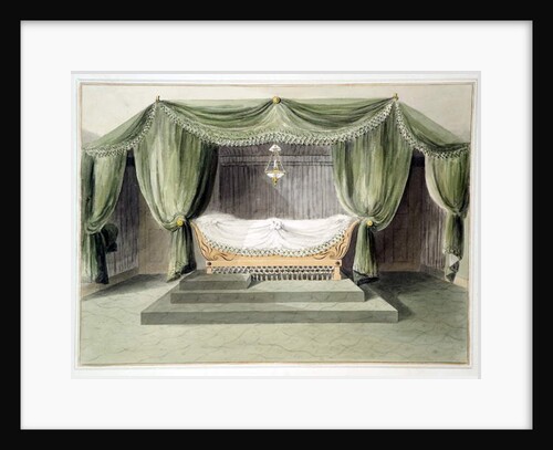 Design for a tented room, c.1806 by English School