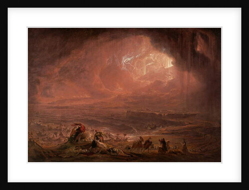 The Destruction of Herculaneum and Pompeii by John Martin