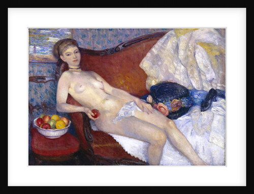 Girl with Apple, 1909-10 by William James Glackens