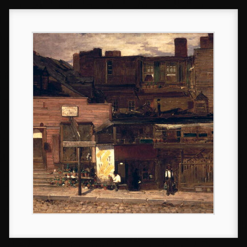 Duane Street, New York, c.1878 by Louis Comfort Tiffany