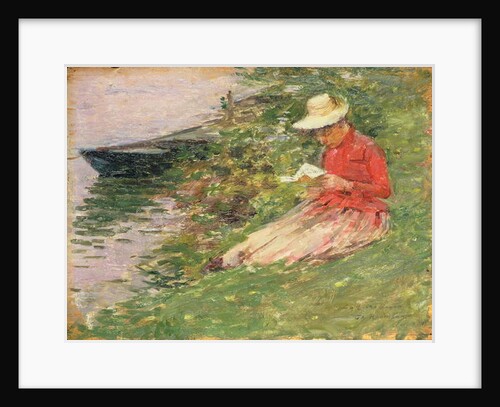 La Roche Guyon, 1891 by Theodore Robinson