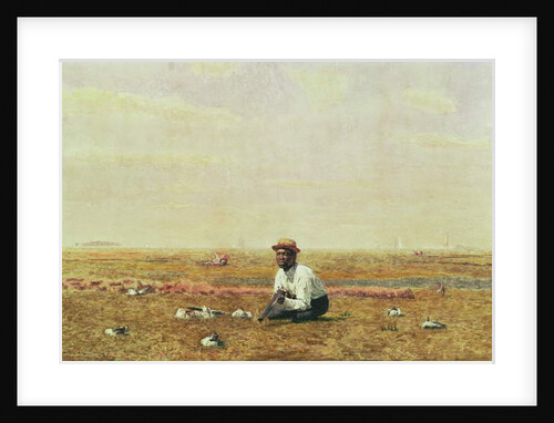 Whistling for Plover, 1874 by Thomas Cowperthwait Eakins