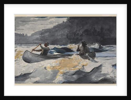 Shooting the Rapids, 1902 by Winslow Homer