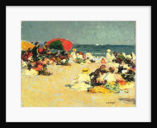 On the Beach by Edward Henry Potthast