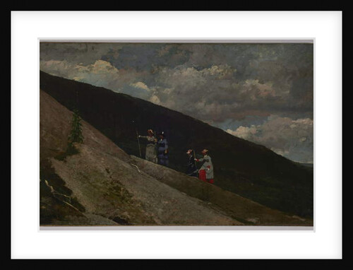 In the Mountains, 1877 by Winslow Homer