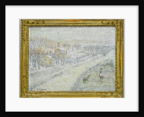 Winter Landscape - Washington Bridge, c.1907-10 by Ernest Lawson