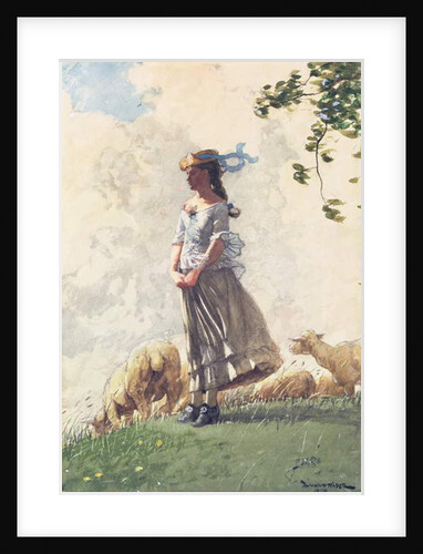 Fresh Air, 1878 by Winslow Homer