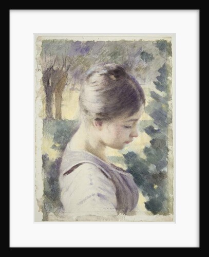 Decorative Head, 1889 by Theodore Robinson