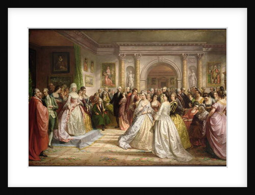 The Republican Court 1861 by Daniel Huntington