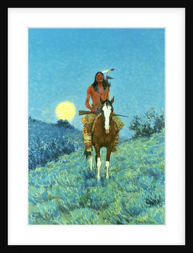 The Outlier, 1909 by Frederic Remington