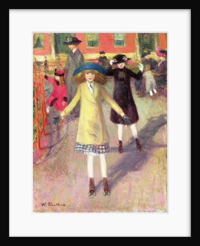 Children Roller-Skating, c.1918-21 by William James Glackens