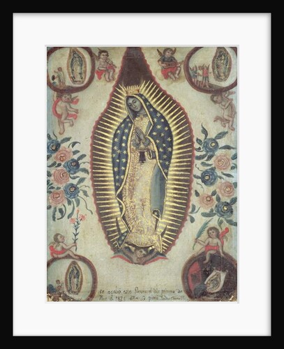 Virgin of Guadalupe, 1824 by Escamilla Isidro