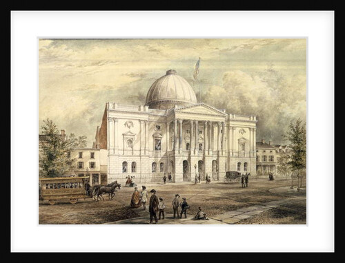 County Court House, Brooklyn, 1863 by Jacob Wells