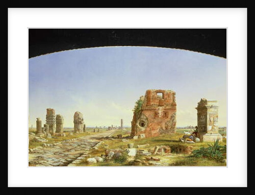 The Appian Way, 1869 by John Linton Chapman