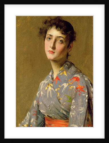 Girl in Japanese Costume, c.1888 by William Merritt Chase