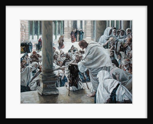 The Healing of the Lame in the Temple by James Jacques Joseph Tissot