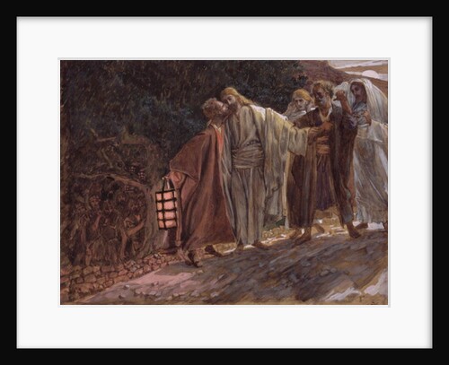 Hail Master, and He Kissed Him by James Jacques Joseph Tissot