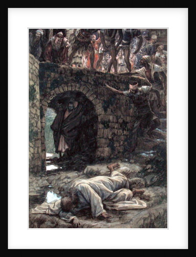 The Brook of Kedron. He Shall Drink of the Brook on the Way by James Jacques Joseph Tissot