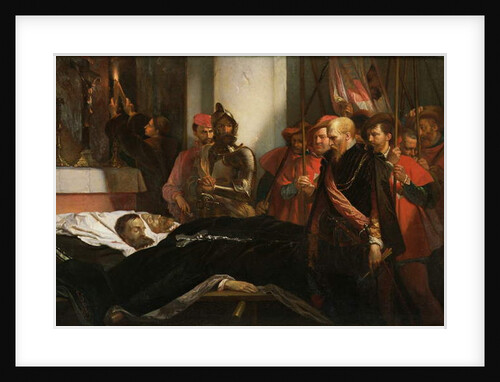 The Last Honours to Counts Egmont and Hoorn, 1859 by Louis Gallait