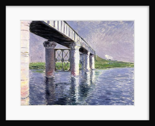 The Bridge at Argenteuil, 1885 or 1887 by Gustave Caillebotte